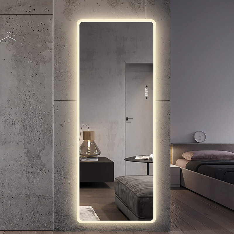 Brayden Studio® 65”21.7” Full Length Mirrors Intelligent Human Body